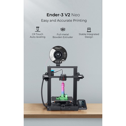 Creality Ender 3 V2 Neo 3D Printer Full Metal Extruder, PC Spring